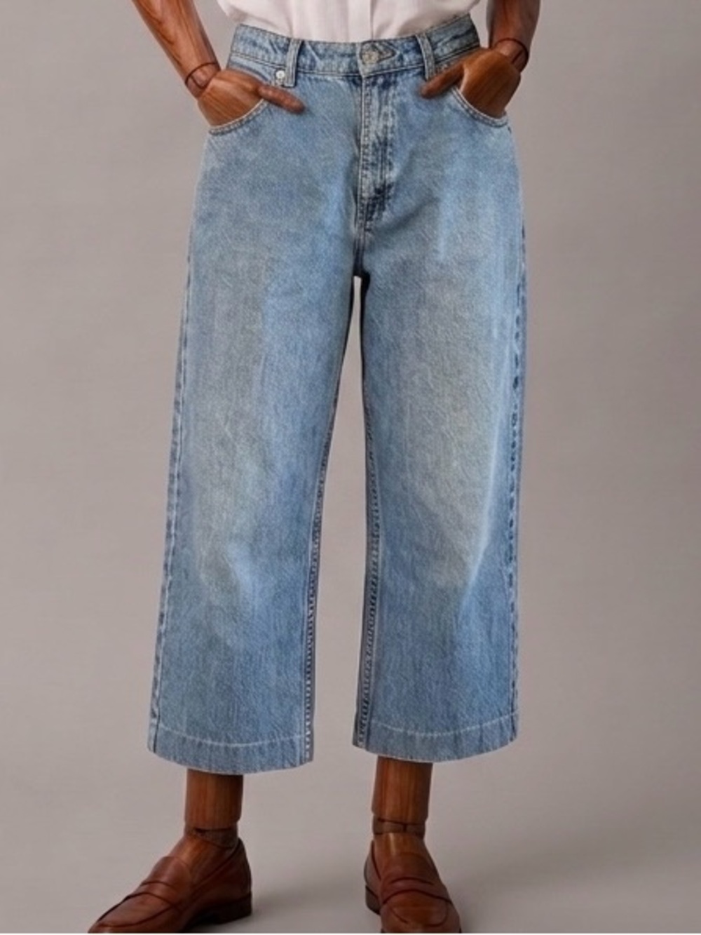 Vintage Harley-Davidson Original Traditional Fit Light Wash Blue Denim Jeans